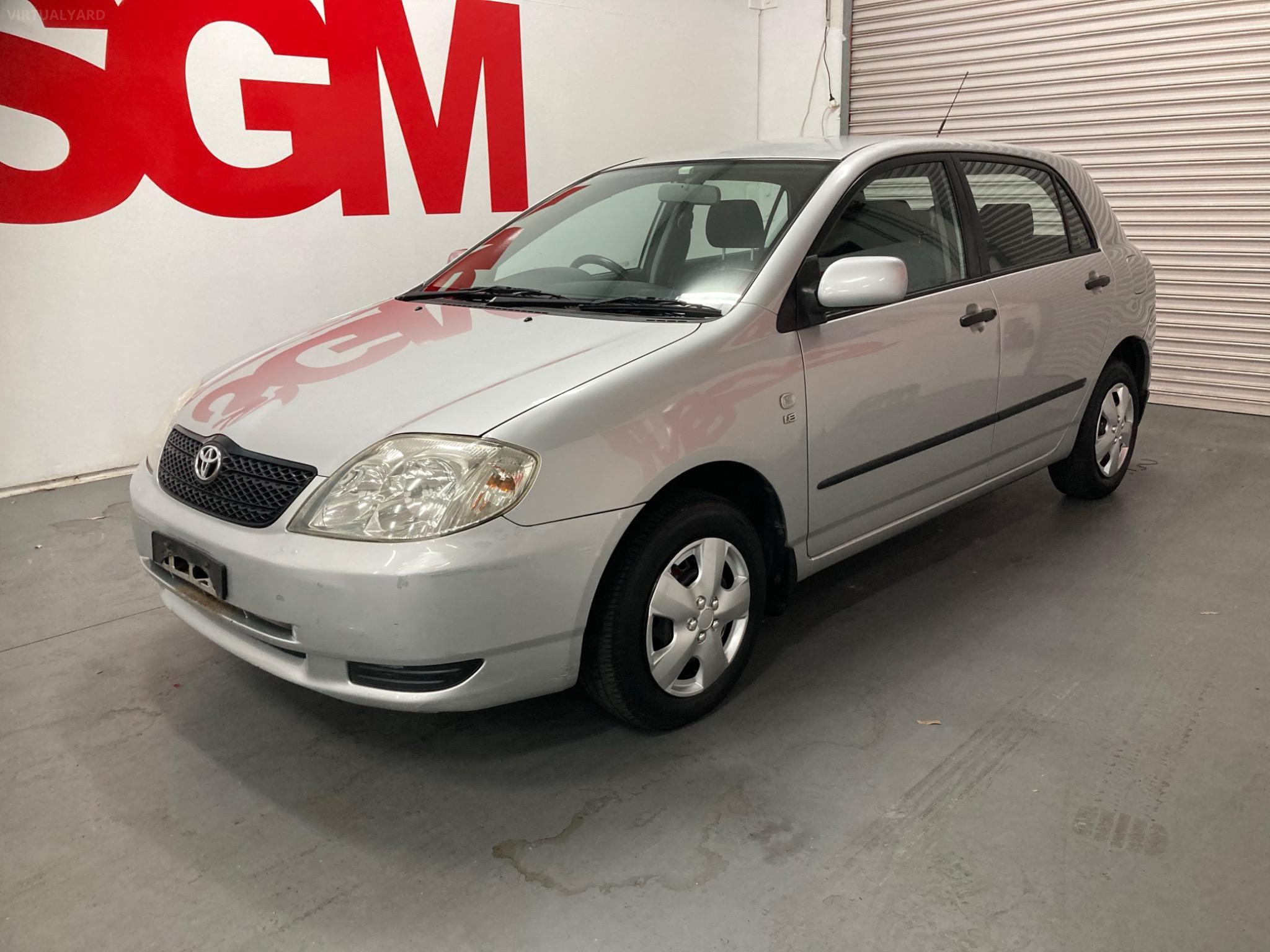 2002 Toyota Corolla ZZE122R 5Y Ascent Hatchback 5dr Man 5sp 1.8i Picture 8