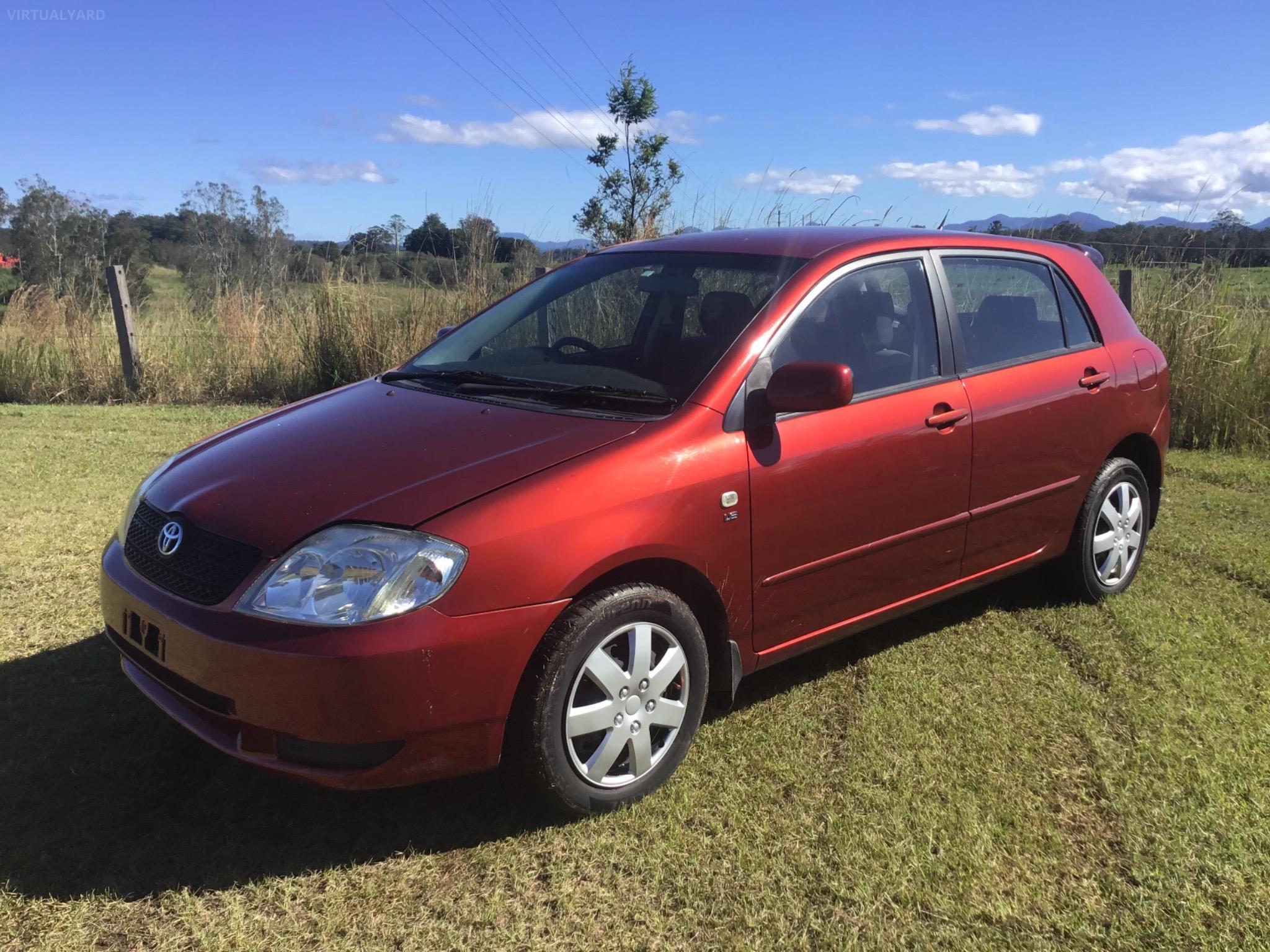 2001 Toyota Corolla ZZE122R 5Y Conquest Hatchback 5dr Auto 4sp 1.8i Picture 8