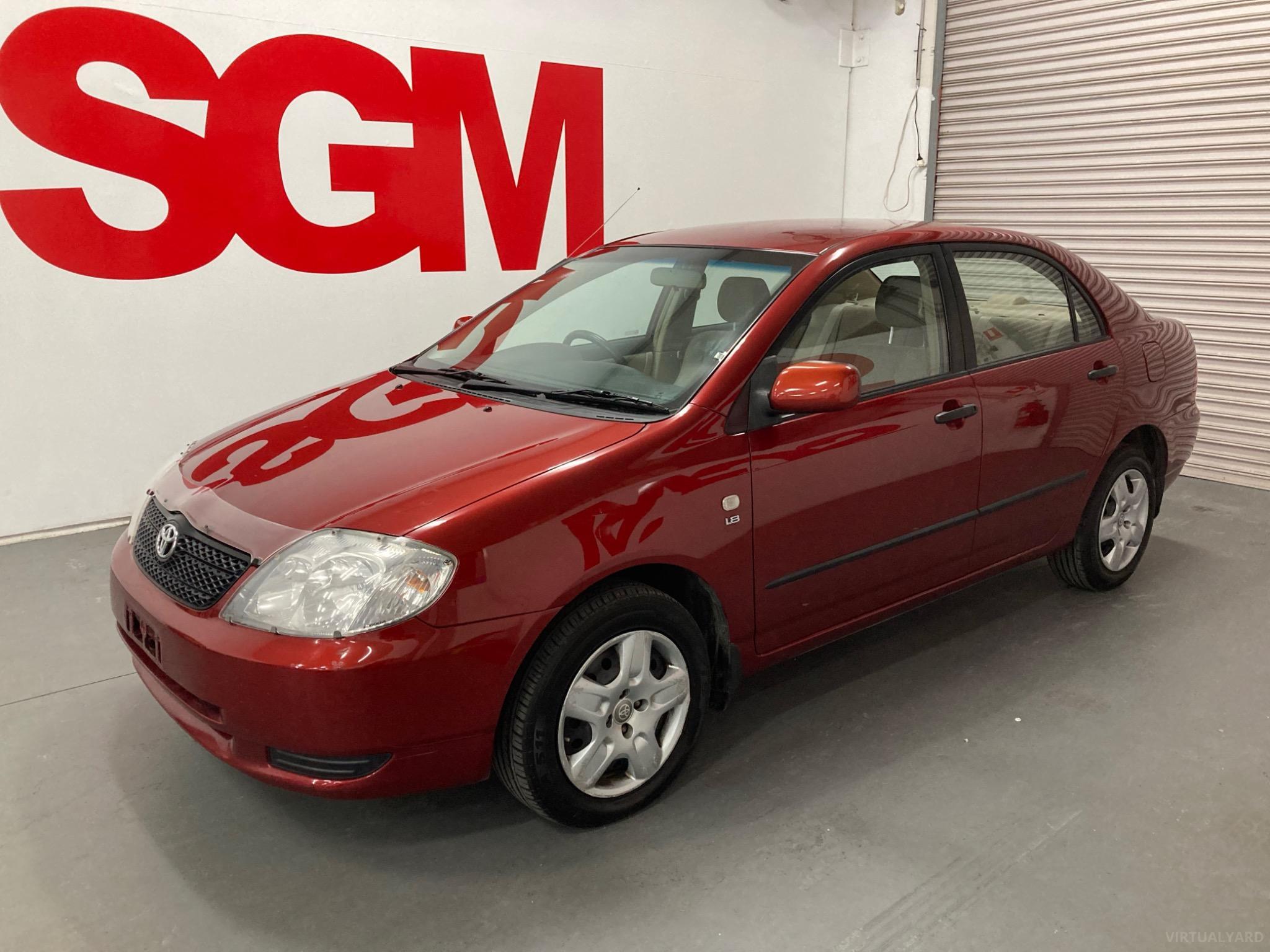 2003 Toyota Corolla ZZE122R 5Y Ascent Sedan 4dr Auto 4sp 1.8i (May) Picture 8
